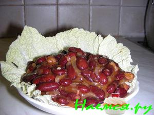 Фасоль в томатном соусе