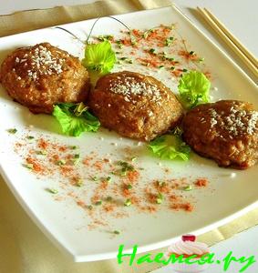 Рыбные котлеты в тайском стиле