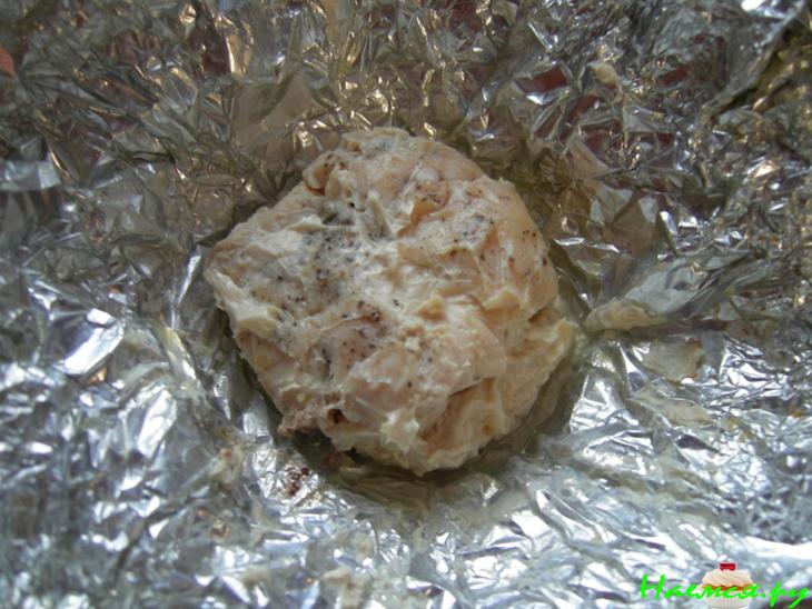 Праздничная куриная закуска с курагой Праздничная куриная закуска с курагой