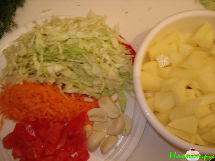 Ещё раз борщ "Вкуснятина" с пампушками и маленькими хитростями