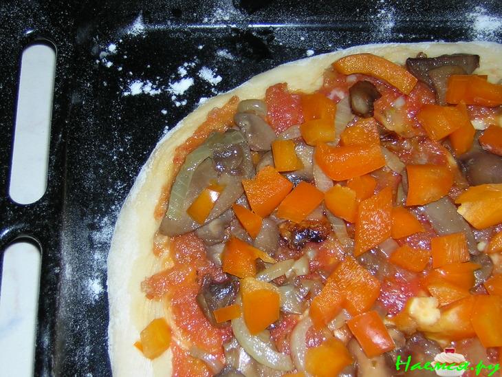 Пицца (тесто на пиве)