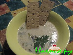 Сырно-грибной супчик