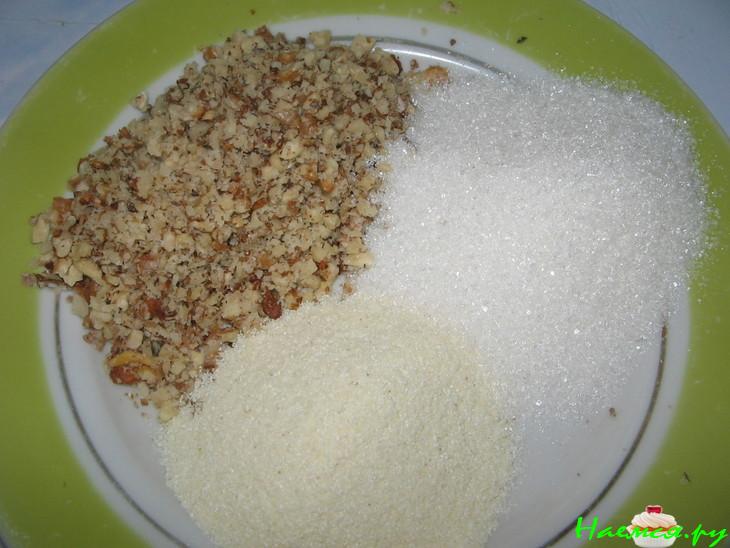 Торт-пирог со смородиной 