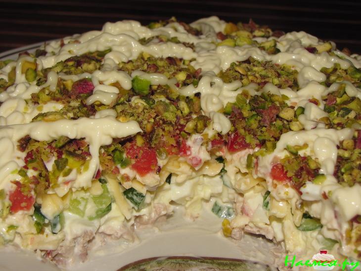 Салат "Паутинка"