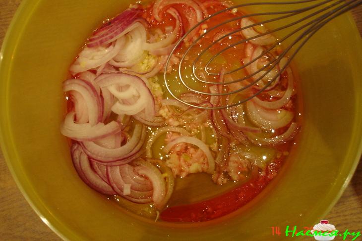 Овощной салат с сельдереем Овощной салат с сельдереем