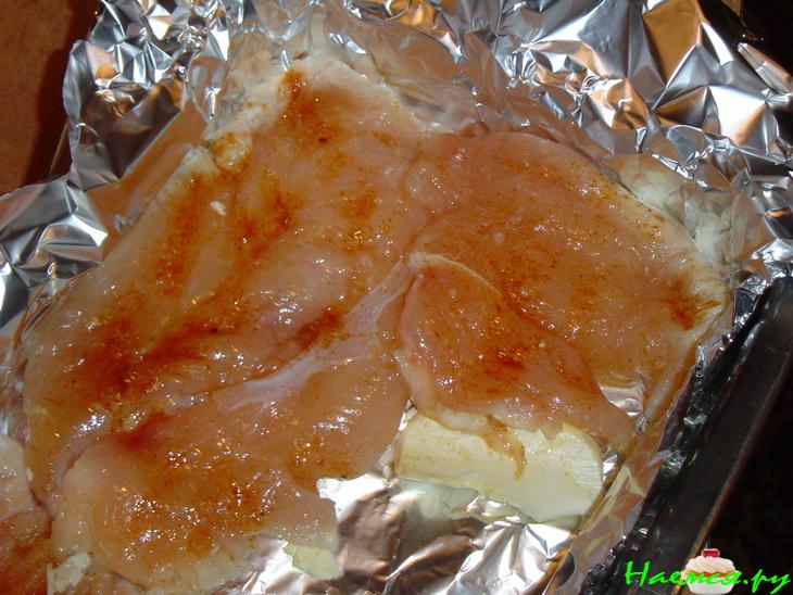 Куриная слойка