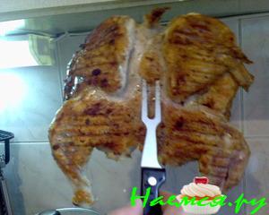 Курица под утюгом