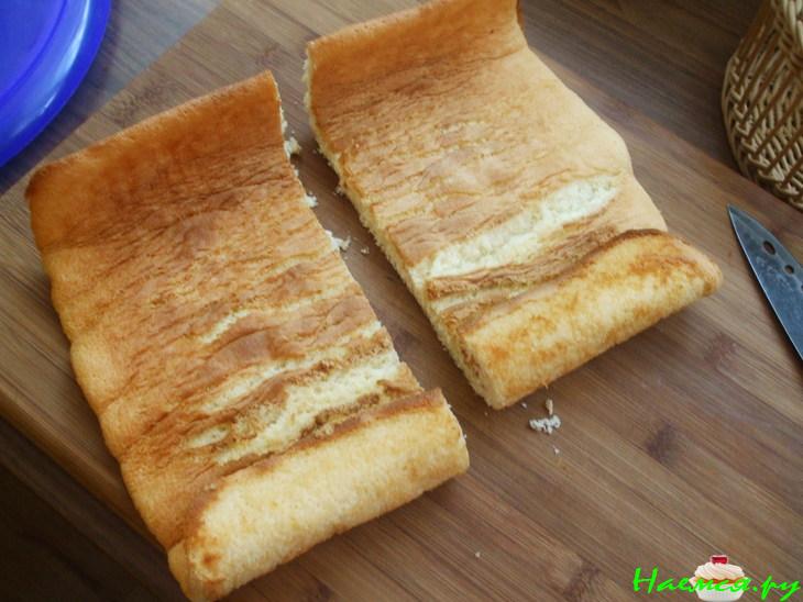 Торт "Пенек" с шоколадным кремом