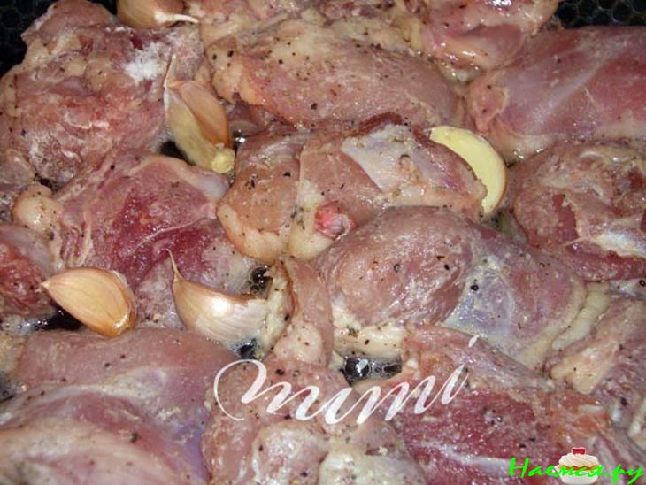 Цыпленок в чесночном соусе