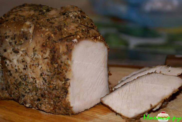 Буженина паровая с французскими травами