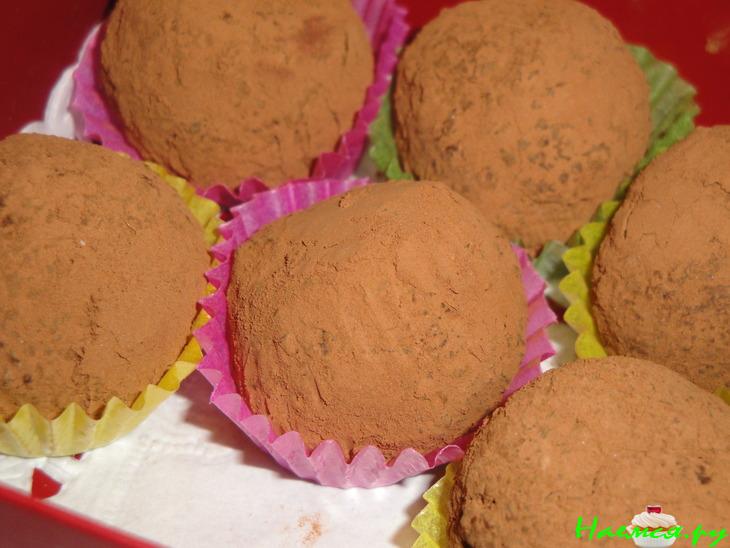 Миндально-шоколадные конфеты