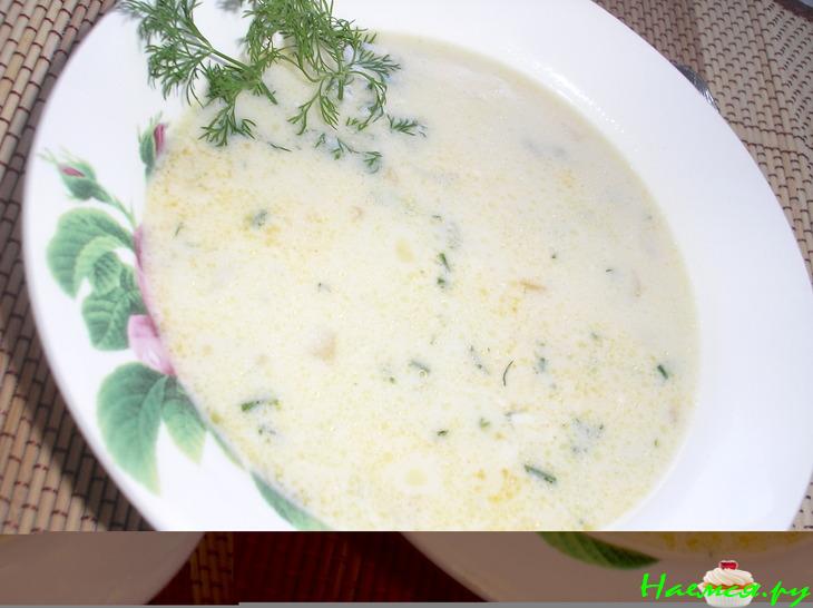 Простой и легкий сырный супчик за 20 минут