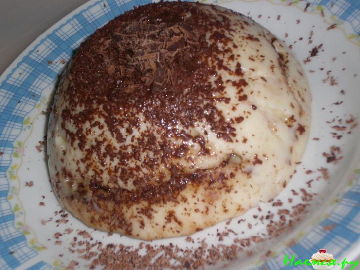 'Пудинг' из творожно-блинного теста