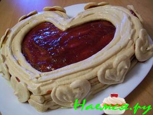 Торт "Сердечко для дочки"