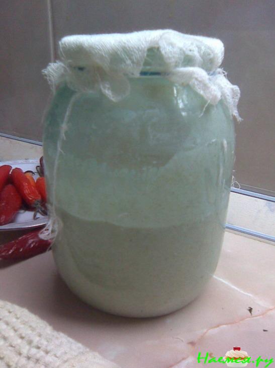 Закваска на изюме + вариант её использования багет &laquo;Пробный шар&raquo;