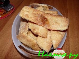 Слоеные "язычки" Слоеные "язычки"