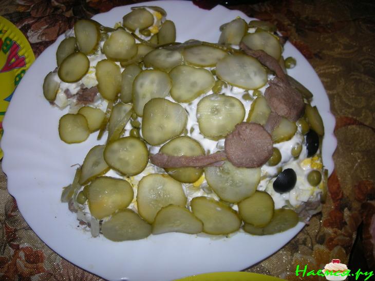 Салат "Самолетик"