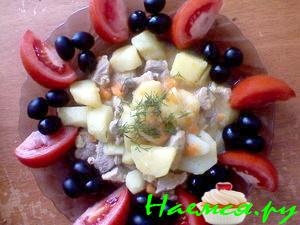 "Моя тушёная картошечка с индейкой"