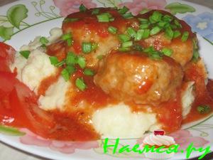 Рыбные тефтели в томате Рыбные тефтели в томате