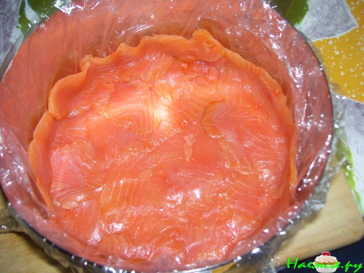 Завтрак из лосося