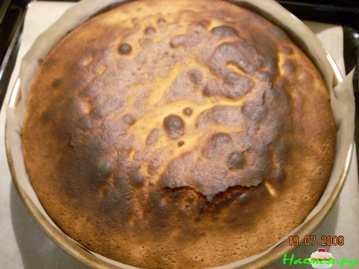 Абрикосовый пирог с маком