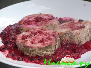 Рулет из куриной грудки Рулет из куриной грудки