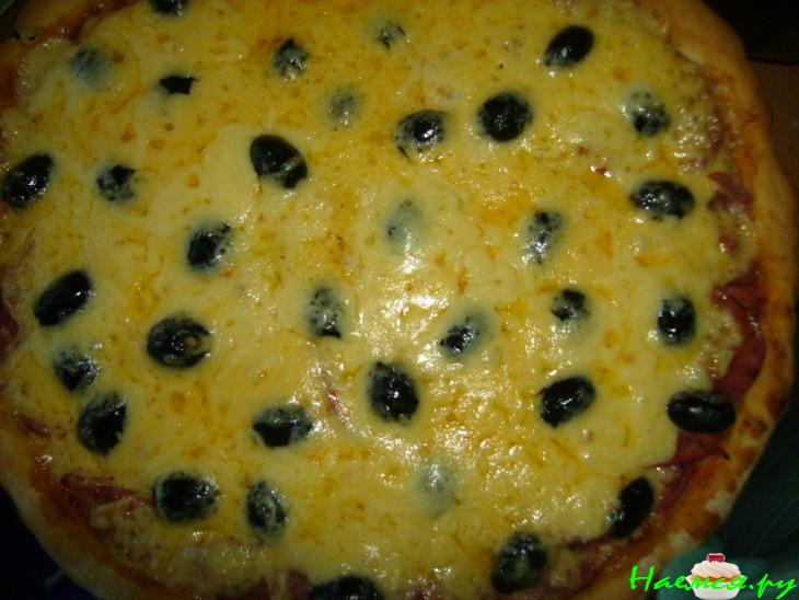 Пицца "Гавайская" (вариант)