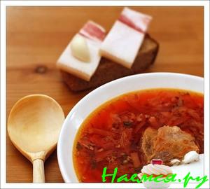 Борщ украинский, как готовлю его я