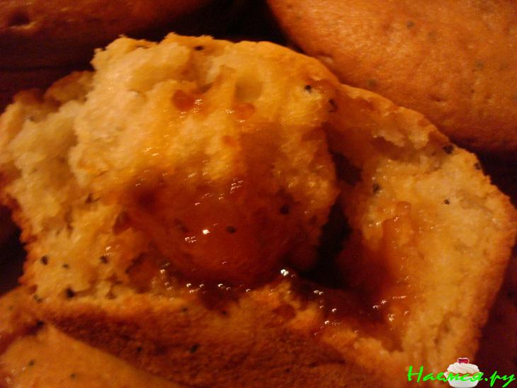 Мини-кексики с повидлом