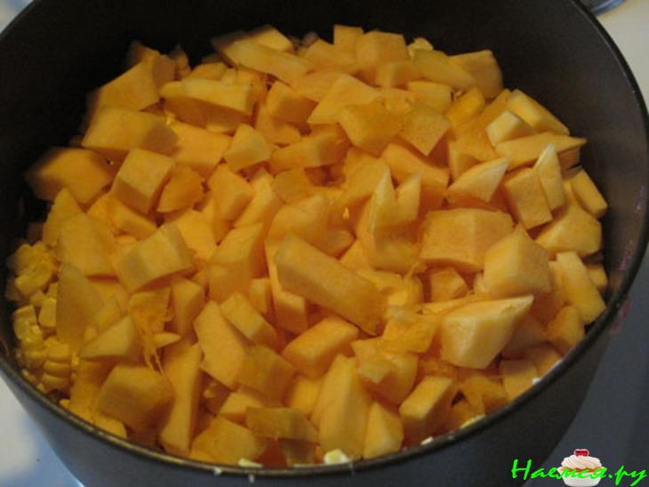 Кукурузный суп-пюре (просто, вкусно, малокалорийно)