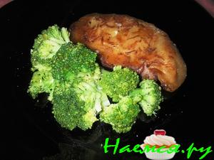 Отбивные в гранатовом соке с сырной корочкой