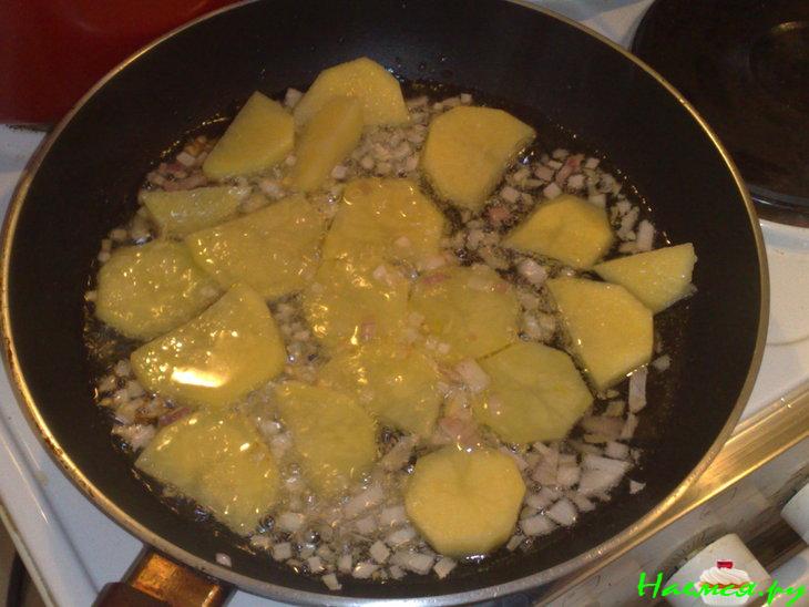 Рис с баклажанами