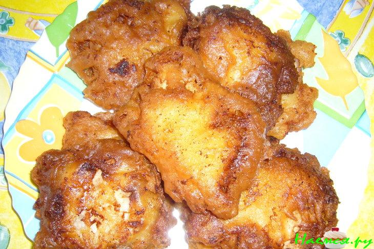 Свинина постная в кляре