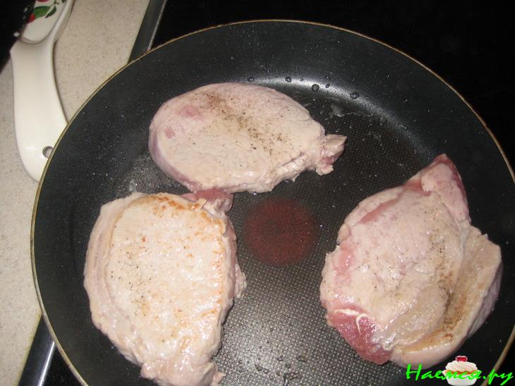 Свинина с ананасами