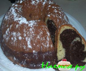 Кекс 'мраморный' Кекс 'мраморный'