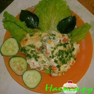 Запеченный омлет