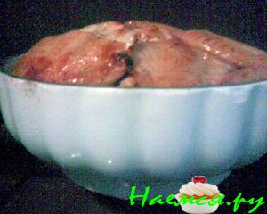 Курица в ткемали