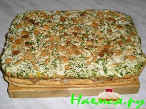 Пирог "Три вкуса"