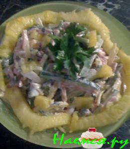 Салат "Соломка" (мясной)