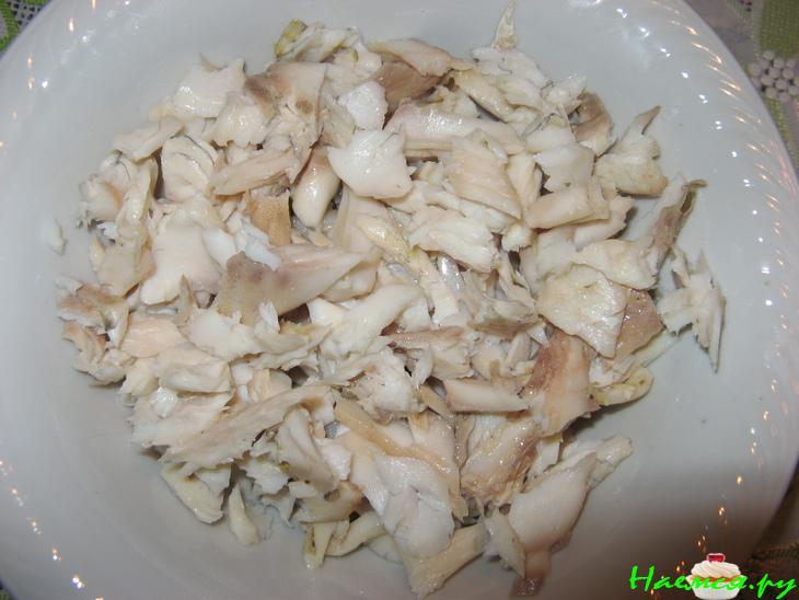 Окунь в татарском соусе