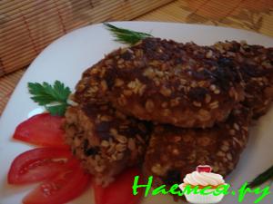 Котлеты с рисом и базиликом