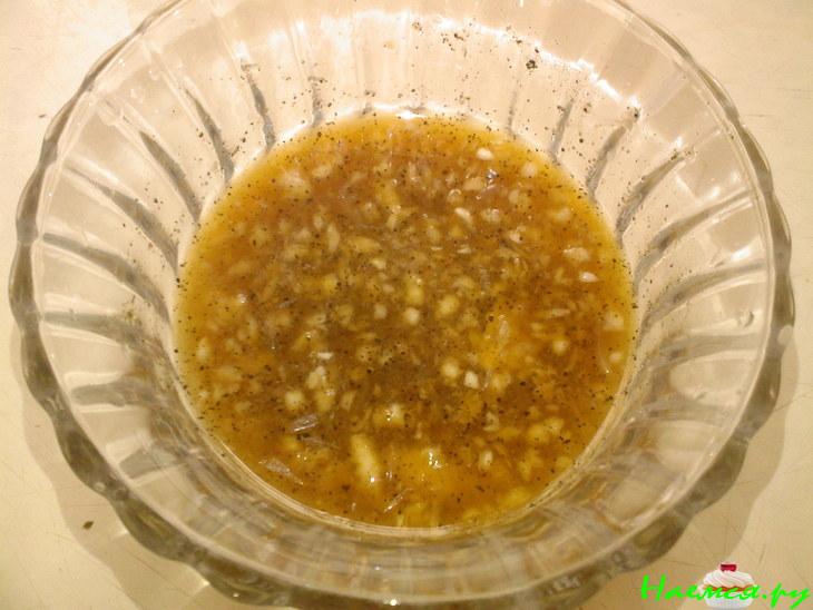 Пикантный салат из вешенок