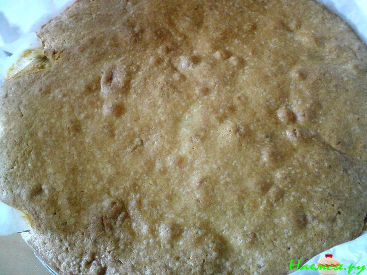 Пирог вишнёвый с белковым кремом Пирог вишнёвый с белковым кремом