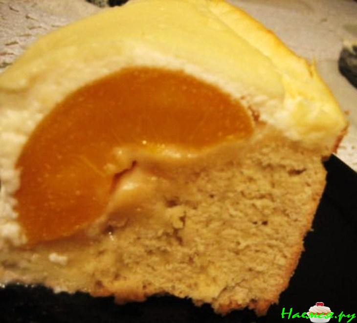 Пирог с творогом и абрикосами