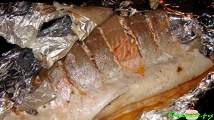 Форель, запечённая в фольге