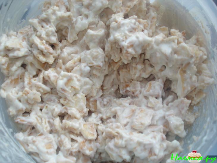 Салат из крекера