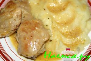 Нежная курочка карри