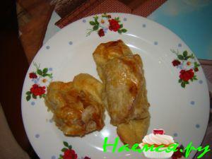 Свинина с курагой в тесте