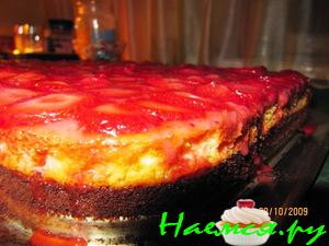 Супер-клубничный чизкейк Супер-клубничный чизкейк