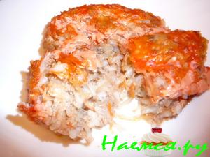 Ленивые голубцы с квашеной капустой